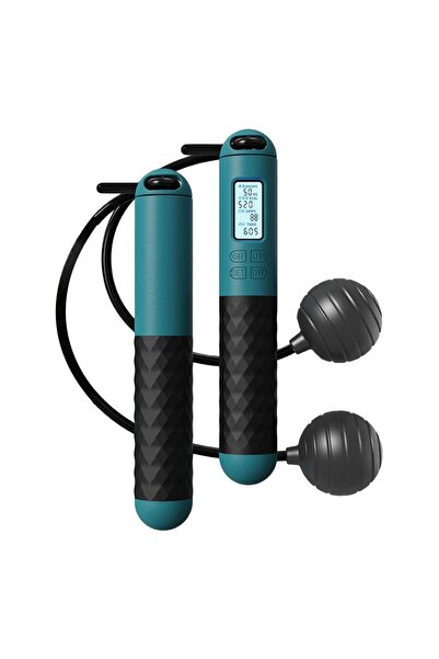 Bukela Jump Rope, Rapid Speed Jumping Rope, Skipping Rope with Counter Green