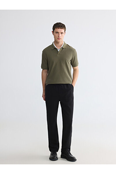 LC Waikiki Quality Parts from Çelebi Store Standard Fit Textured Men's Trousers