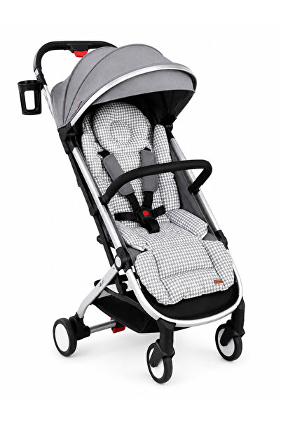 Holmer Deluxe Organik Pamuklu Ortapedik Bel Destekli Bebek Arabası Minderi