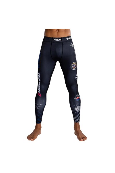 Venum Colanti compresie barbati x Tekken 8 Paul Phoenix-Negru/Albastru-L