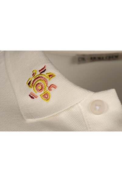 Arma Men's White Polo Neck T-Shirt Y9Tyo7960
