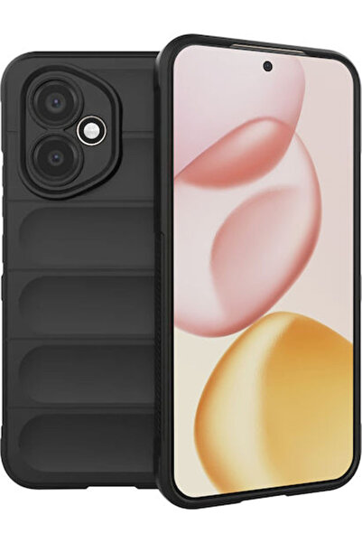 Techsuit Μαγική Πίσω Θήκη Σιλικόνης Μαύρη (Honor 400)