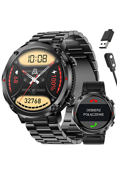 Gravity SMARTWATCH BĂRBĂTESC GT21-1 - APELURI BLUETOOTH, CUREA SUPLIMENTARĂ (...