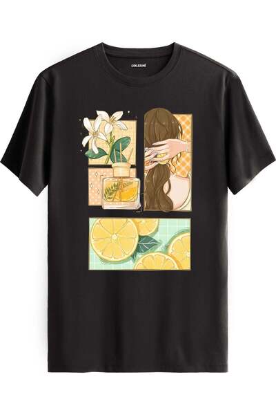 Colermi Lemon Flower Aesthetic T-Shirt