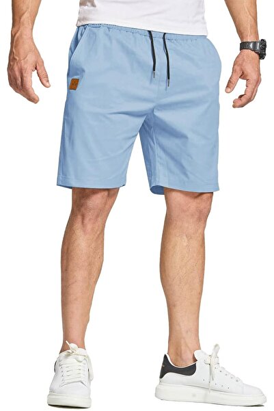 OEM Pantaloni scurți pentru bărbați Bermuda tip chino casual din bumbac elast...