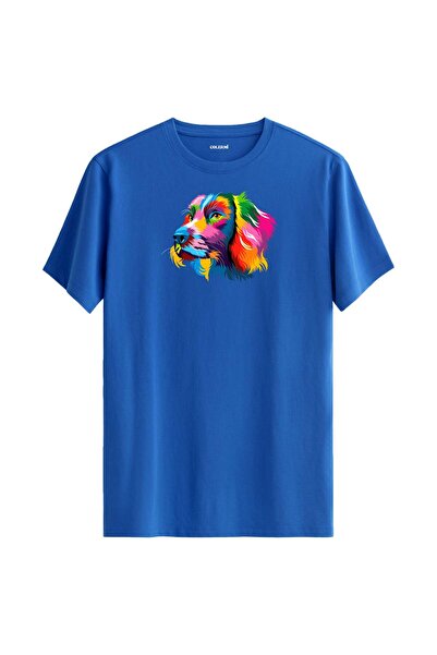 Colermi Colorful Milo Cocker Spaniel Dog Printed T-Shirt