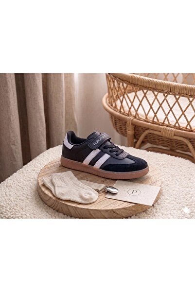 Pabuçland Unisex retro patike za devojčice i dečake sa čičak trakom i laganim...
