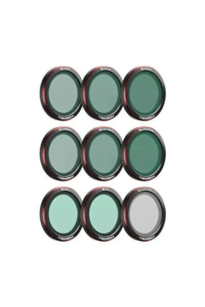 Freewell Σετ Φίλτρων Φακού ND / ND/PL / ND32 / CPL / UV για Drone 9 τεμαχίων ...