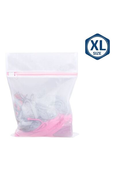 OEM Sac Spălare Sutiene, Alb, Protecție Rufe Delicate, 50x60cm, 60cm
