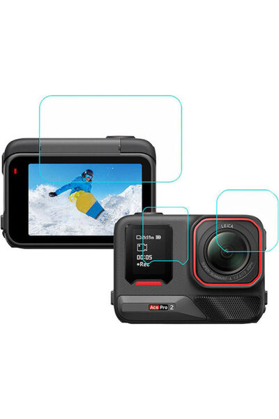 PULUZ 3 1 Προστατευτική Μεμβράνη Insta 360 Ace Pro 2 077873 Κωδικός: 077873