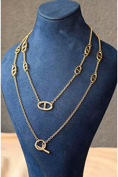 İTHAL MODEL TASARIM ZİNCİR KOLYE
