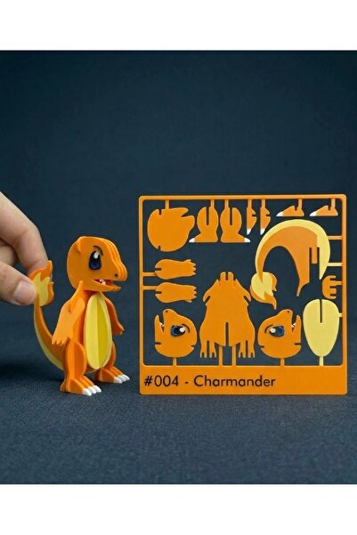 You Toys مجموعة ألغاز بوكيمون المرحة / تشارماندر / لعبة شخصيات قابلة للفك وال...