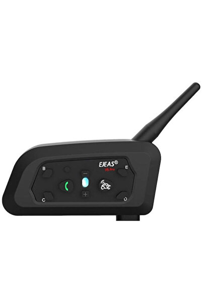 EJEAS V6 PRO+ Μονού τύπου Ενδοεπικοινωνία για Κράνος Μοτοσικλέτας με Bluetooth