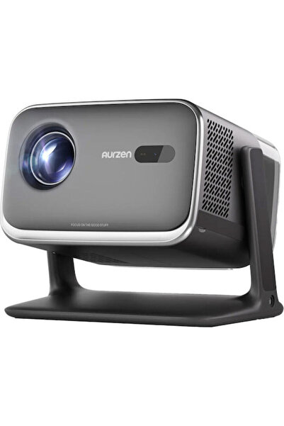 AURZEN Μίνι Προβολέας Boom LCD Full HD με λάμπα LED, Wi-Fi και ενσωματωμένα η...