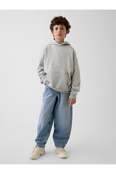 GAP Erkek Çocuk Açık Mavi UltraSoft Easy Baggy Taper Jean Pantolon