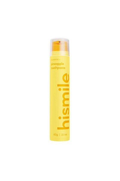 Hismile Pastă de dinți cu fluor și aromă de ananas, Ananas, Hismile, 60 g
