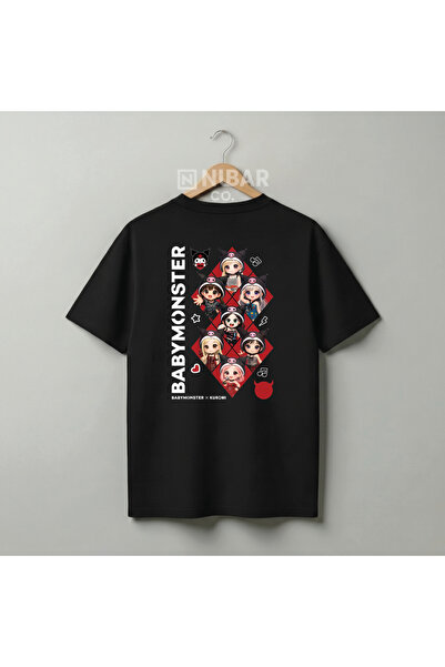 Grafftee Clothing Ahyeon BabyMonster dizajnirana premium pamučna unisex majic...