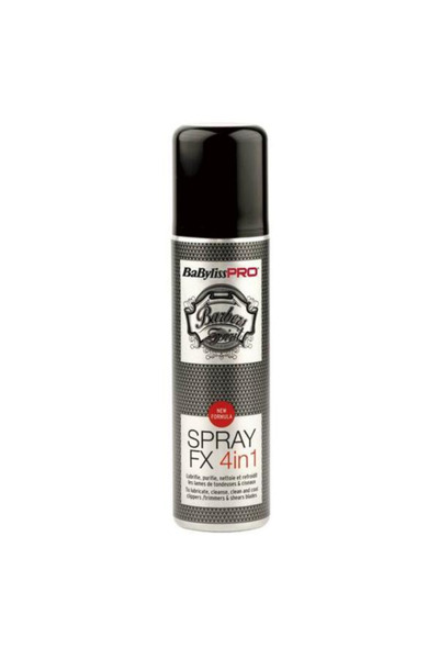 BaByliss Pro Spray 4 in 1 pentru Ingrijirea Masinilor de tuns si Aparatelor d...