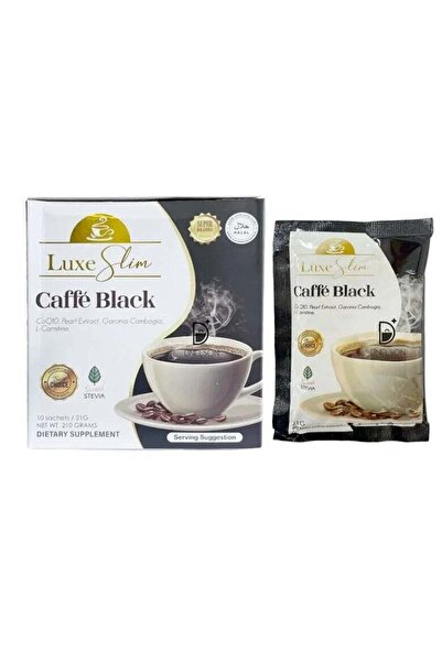Luxe Slim قهوة كافيه بلاك للتنحيف - 10 أكياس