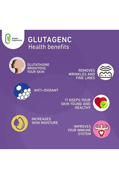 Top Choice Simplee Supplement 500Mg 60 Capsules Glutagenc