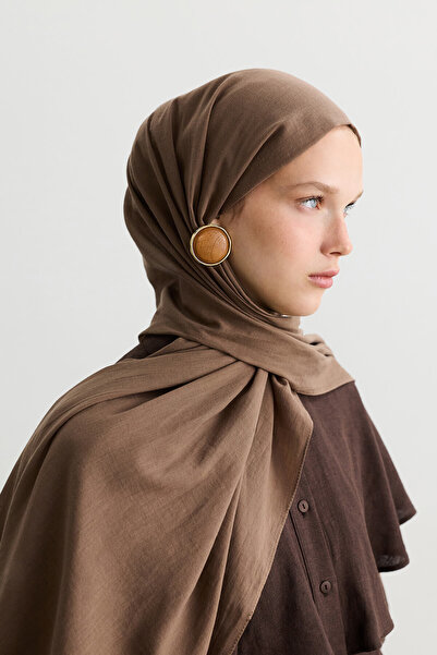 BE BLUE MOCHA SOFT VUAL ŞAL