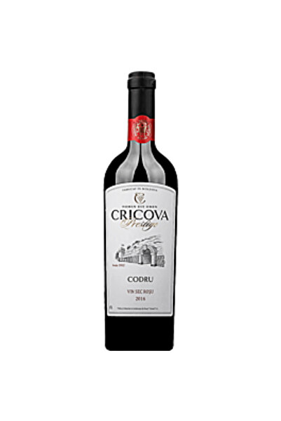 Cricova Red Wine Codru Prestige Cricova, dry, 0.75 L