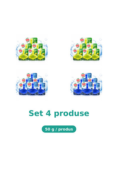 Super wash Σετ 4 Προϊόντων Super wash, Μείγμα 2x Λεμόνι, 2x Ωκεανός