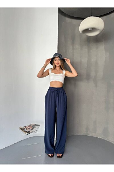 MODAL CUPRA PALAZZO DOKUMA TREND PANTOLON
