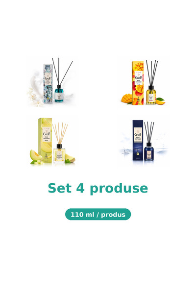Golf Set 4 Produse Golf, Mix Angel, Mango, Melon, Bosphorus Dream