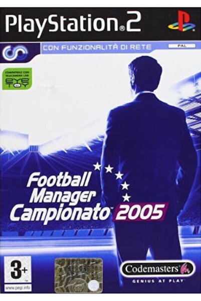 CODEMASTERS Football Manager Campionato 2005 PS2 Παιχνίδι (Μεταχειρισμένο)