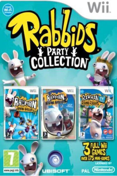 Ubisoft Ltd Raving Rabbids Party Collection Παιχνίδι Wii (Μεταχειρισμένο)