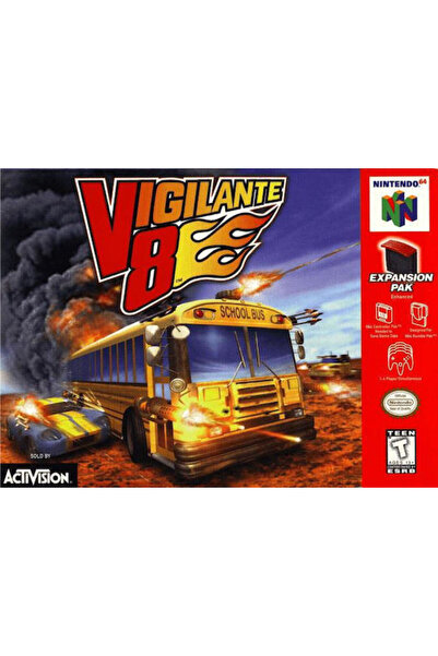 Nintendo Vigilante 8 N64 Παιχνίδι N64 (Μεταχειρισμένο) (Μόνο το παιχνίδι)