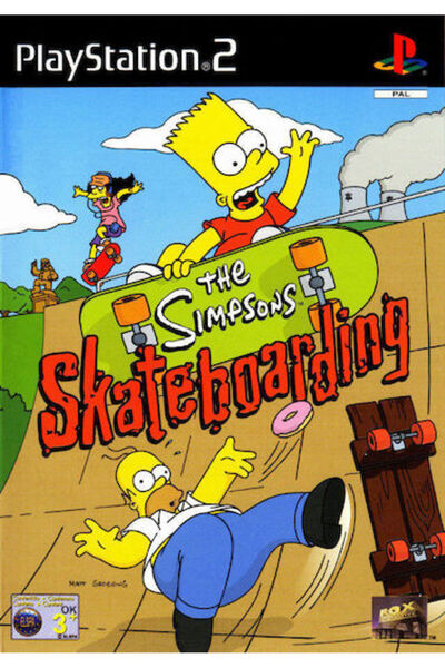 Electronic Arts The Simpsons Skateboarding PS2 Παιχνίδι (Μεταχειρισμένο)
