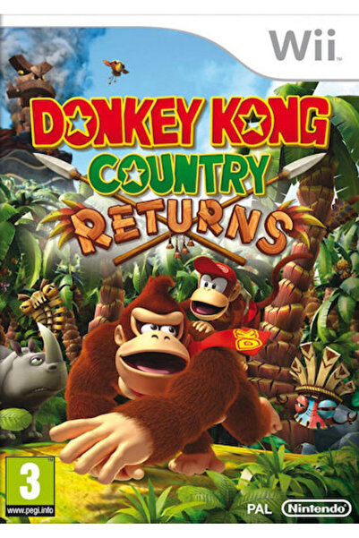 Nintendo Donkey Kong Country Returns Παιχνίδι Wii (Μεταχειρισμένο)