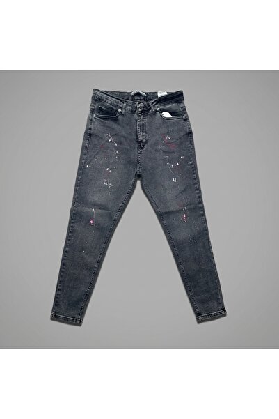 NOVENTA Blugi skinny Kentachvi plus size cu stropi de vopsea