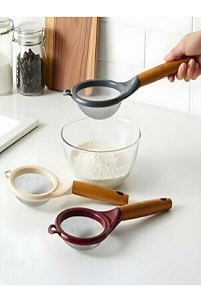 EKO Millioncum Acacia Handle Tea Strainer