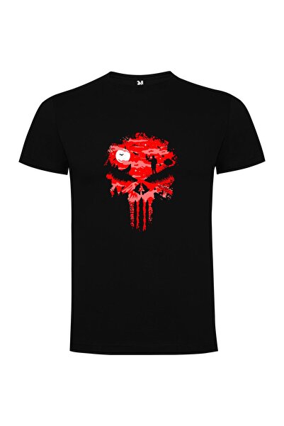 iLovePrints Scarlet Moon Punisher Tshirt