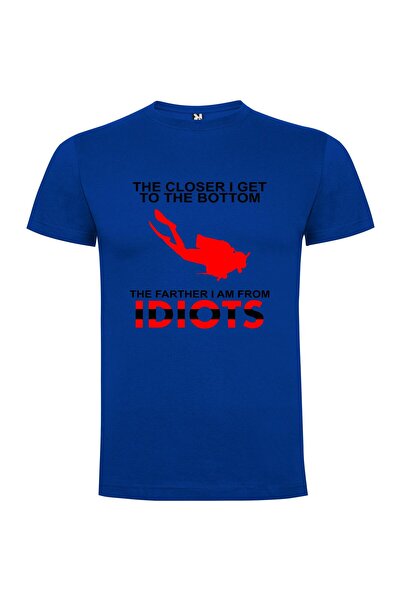 iLovePrints Idiot-free zone sign Tshirt