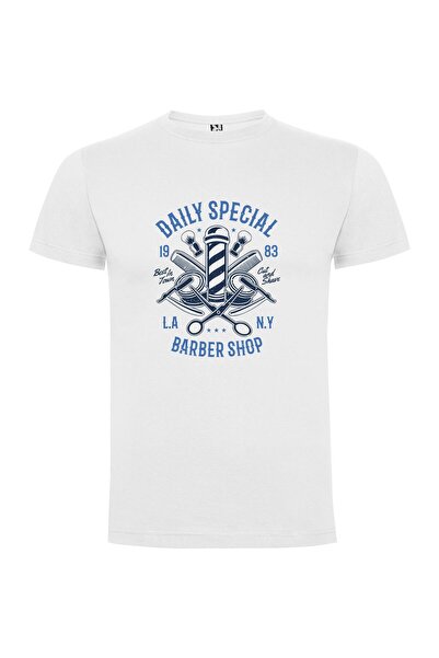 iLovePrints Superior Vintage Barber Art Tshirt