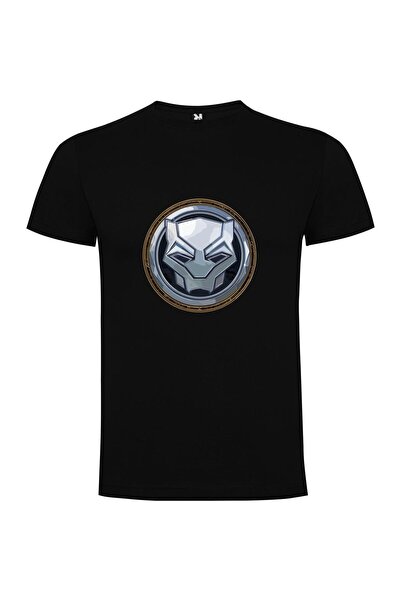 iLovePrints Wakanda's Marvelous Metallic Shield Tshirt