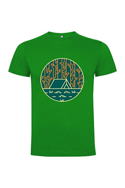 iLovePrints House Camp: Linear Outdoors Tshirt
