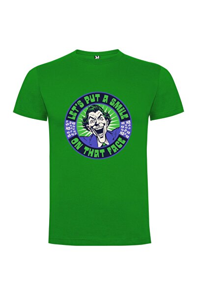 iLovePrints Sarcastic Joker's Grin Tshirt