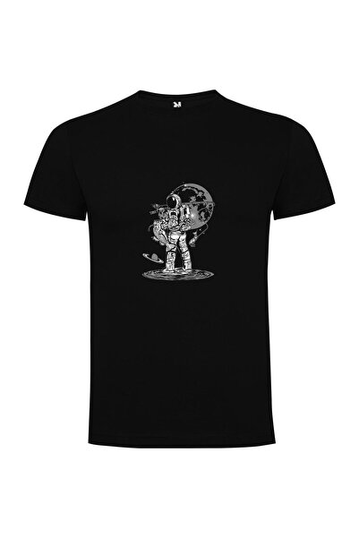 iLovePrints Lonely Spaceman Sketch Tshirt