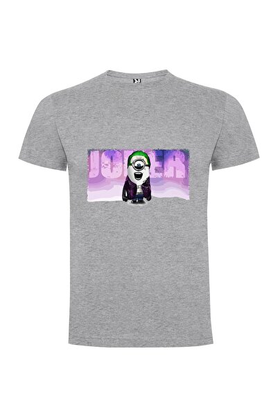 iLovePrints Green-Haired Minion Joker Tshirt