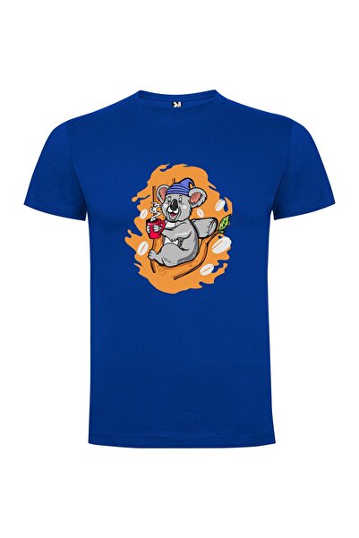 iLovePrints Koala Brews Melodious Coffee Tshirt
