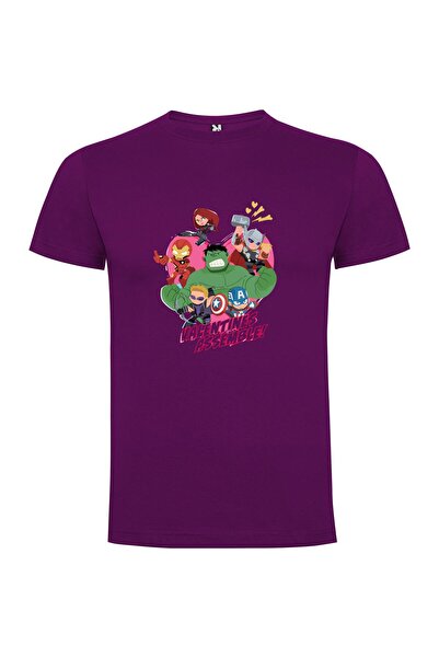 iLovePrints Valentine's Marvelous Cartoon Assembly Tshirt