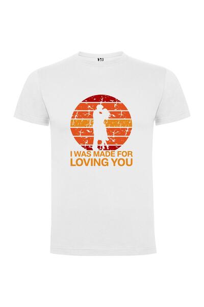 iLovePrints Sunset Lovebirds Embrace Tshirt