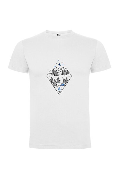 iLovePrints Inky Forest Nightlife Tshirt