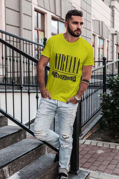 iLovePrints Nirvana Nevermind Album Cover Tshirt