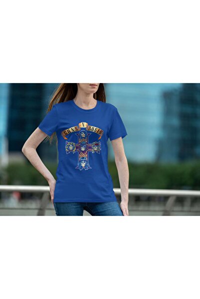 iLovePrints Guns N' Roses Cross Artwork Tshirt